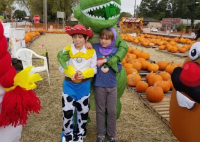 halloween pumpkin patch event and the little white house